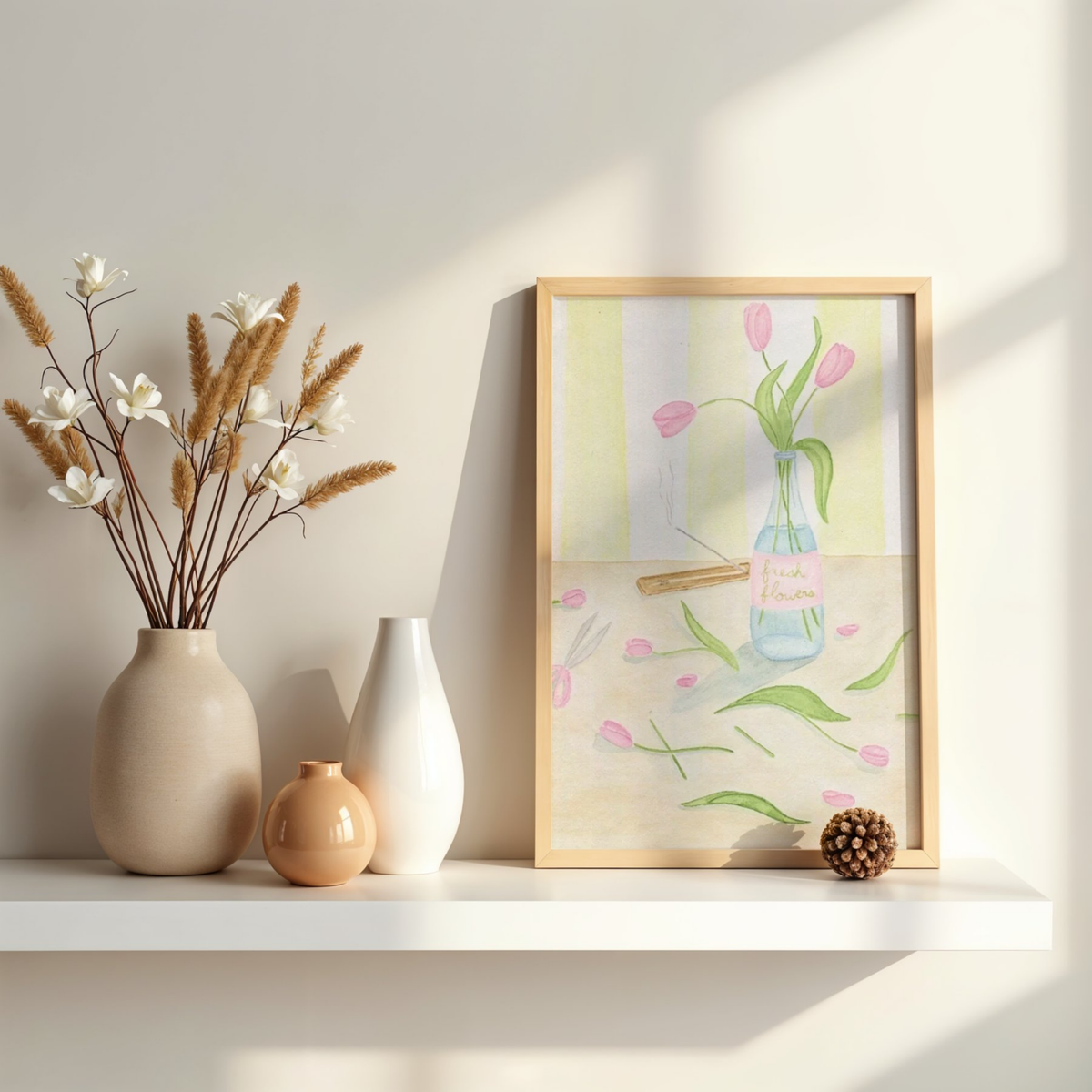 Fresh Flowers Print
