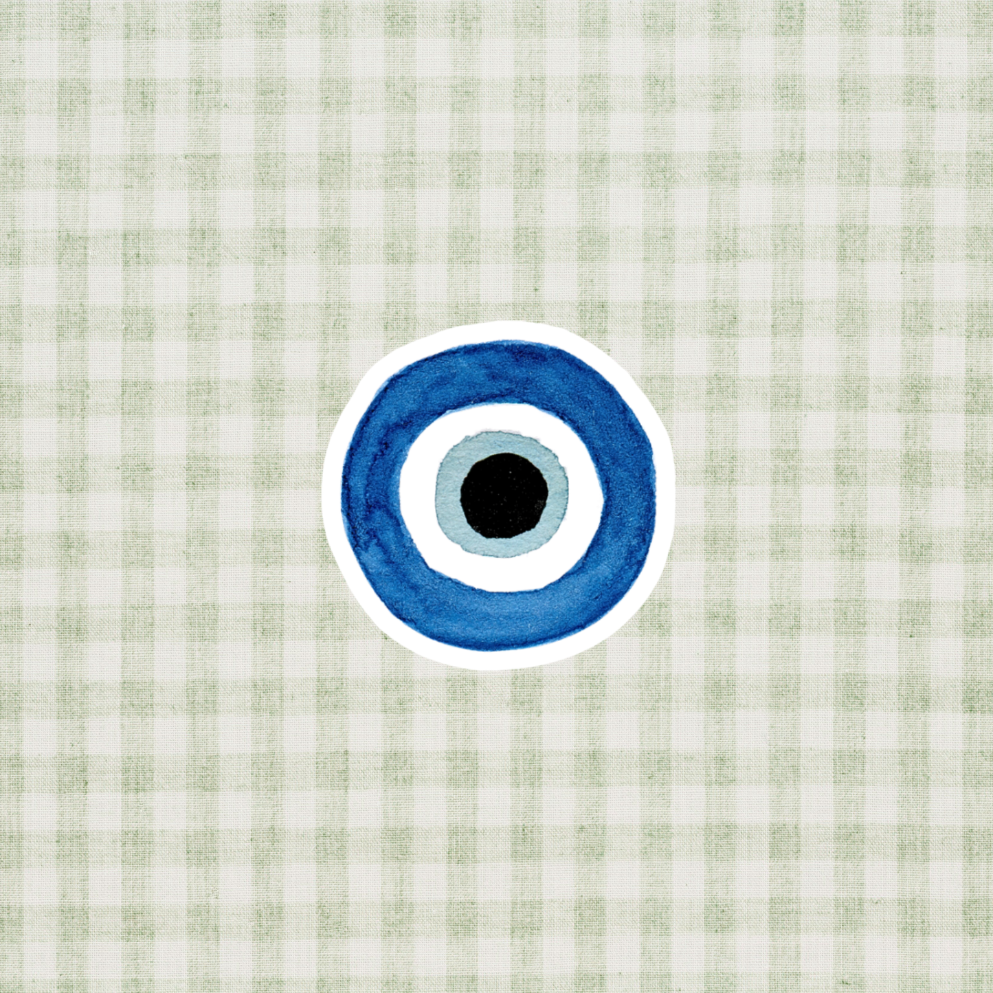 Evil Eye Watercolor Sticker
