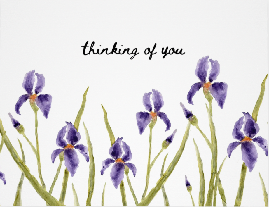 Thinking of you card