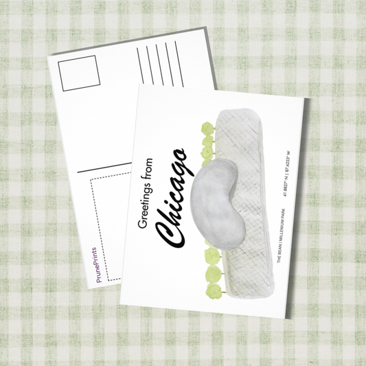 Chicago Bean Postcard