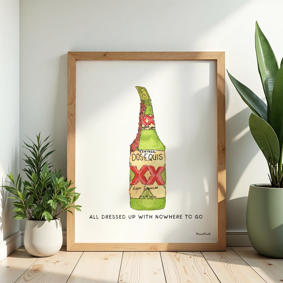 Dos Equis Dressed Print