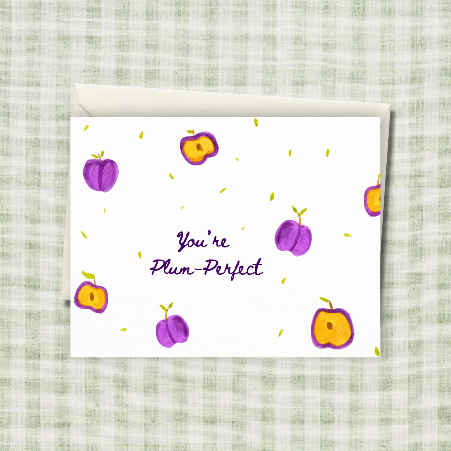 You're Plum-Perfect Card