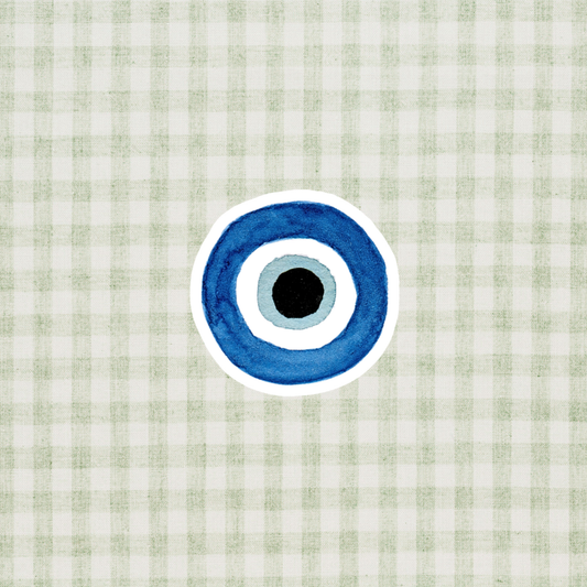 Evil Eye Watercolor Sticker