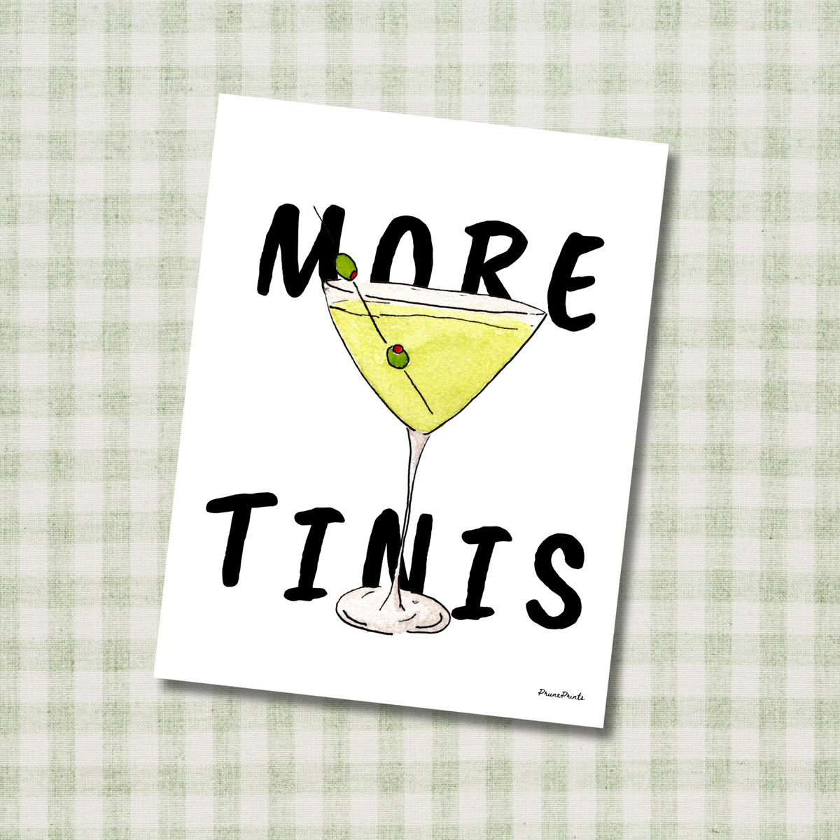 More Tinis Print