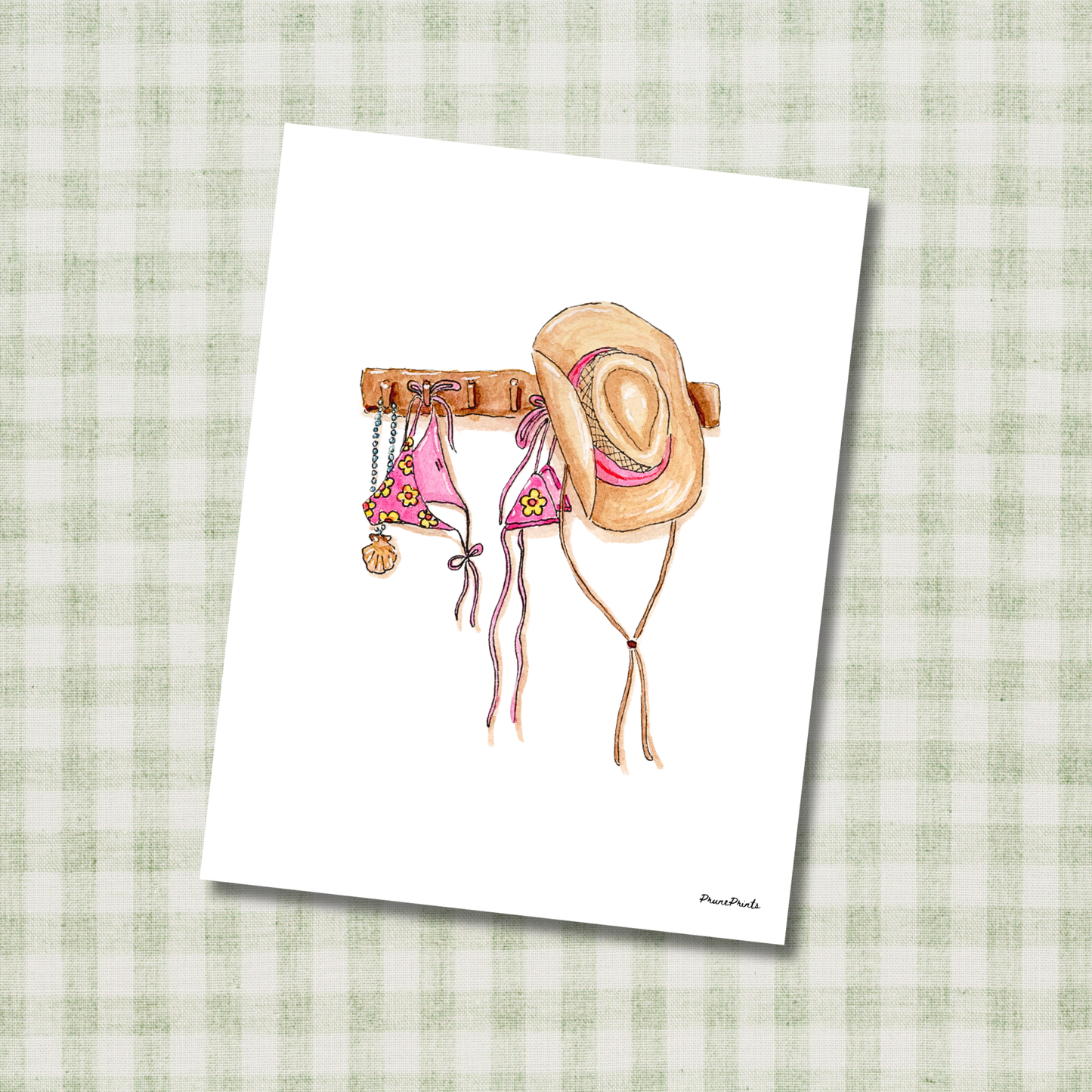 Coastal Cowgirl Print